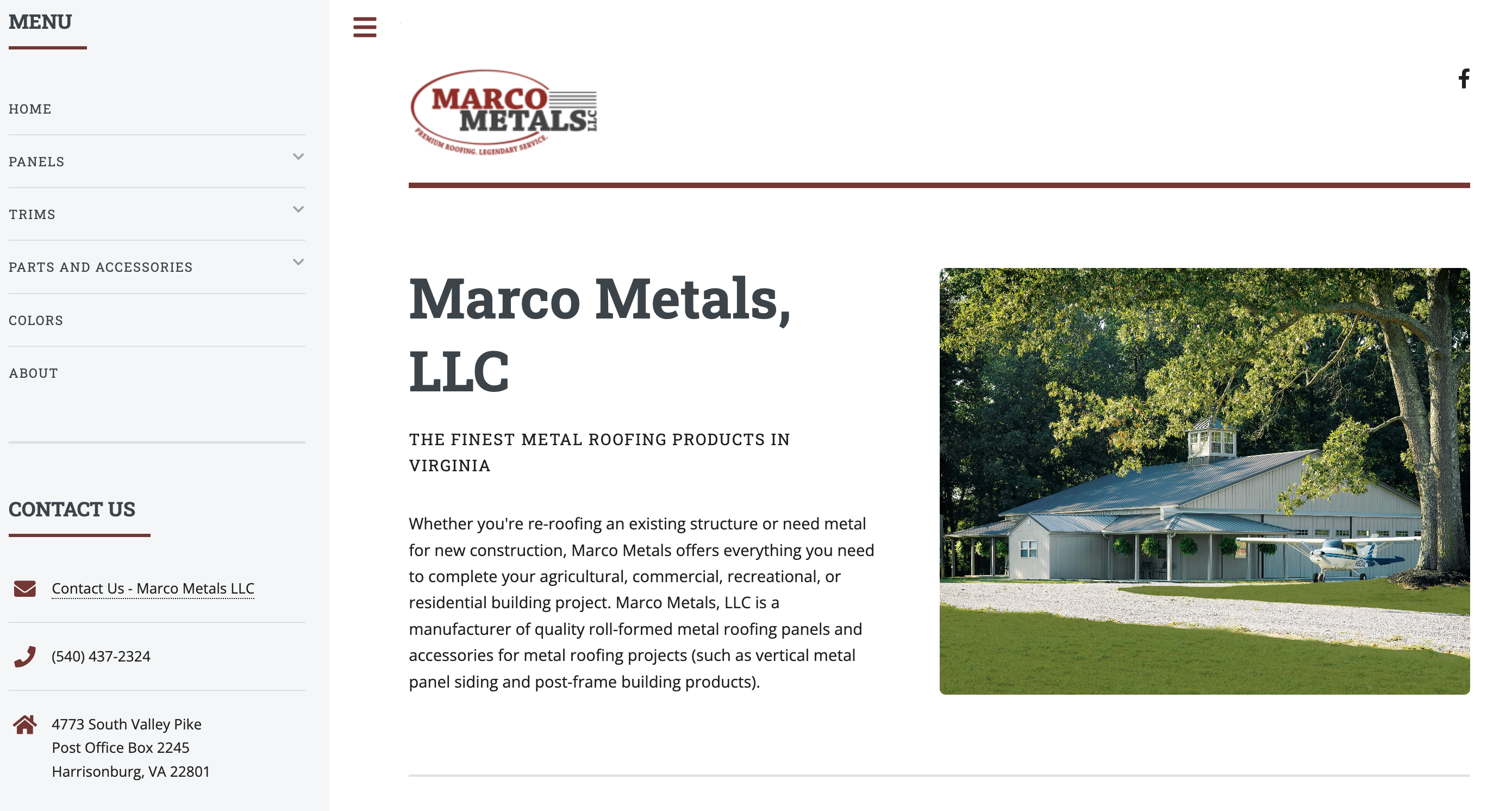 Marco Metals Website